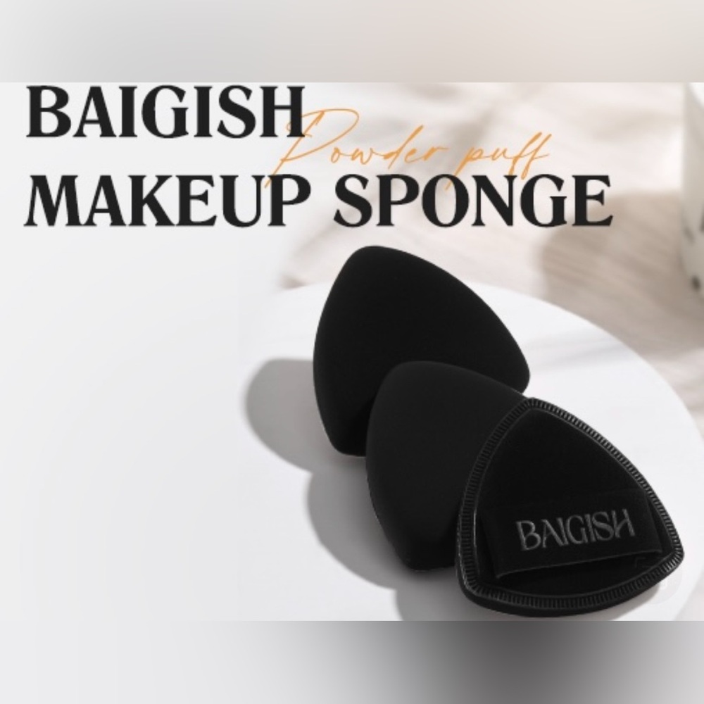 4 Brand New Beauty Makeup Sponges for Foundation, Creams, and Makeup (Baigish)